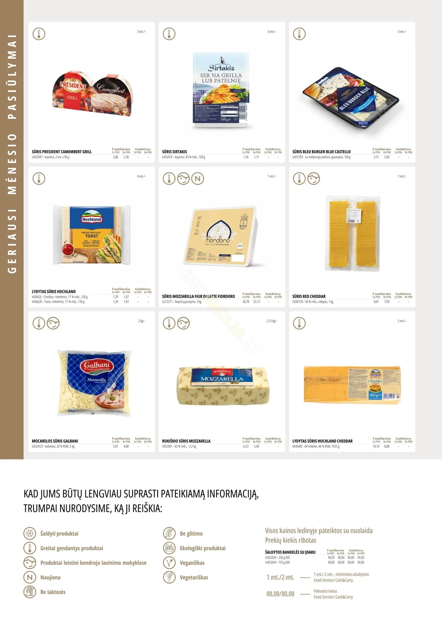 PROMO Food Service akcijų leidinys puslapis 2