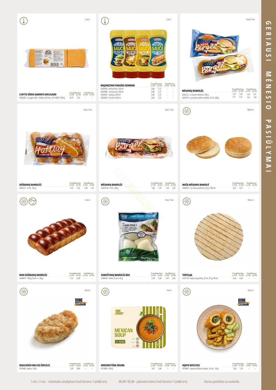 PROMO Food Service akcijų leidinys puslapis 3