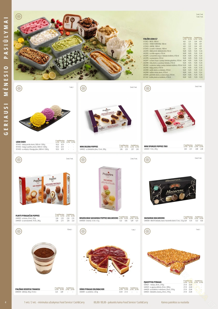 PROMO Food Service akcijų leidinys puslapis 4