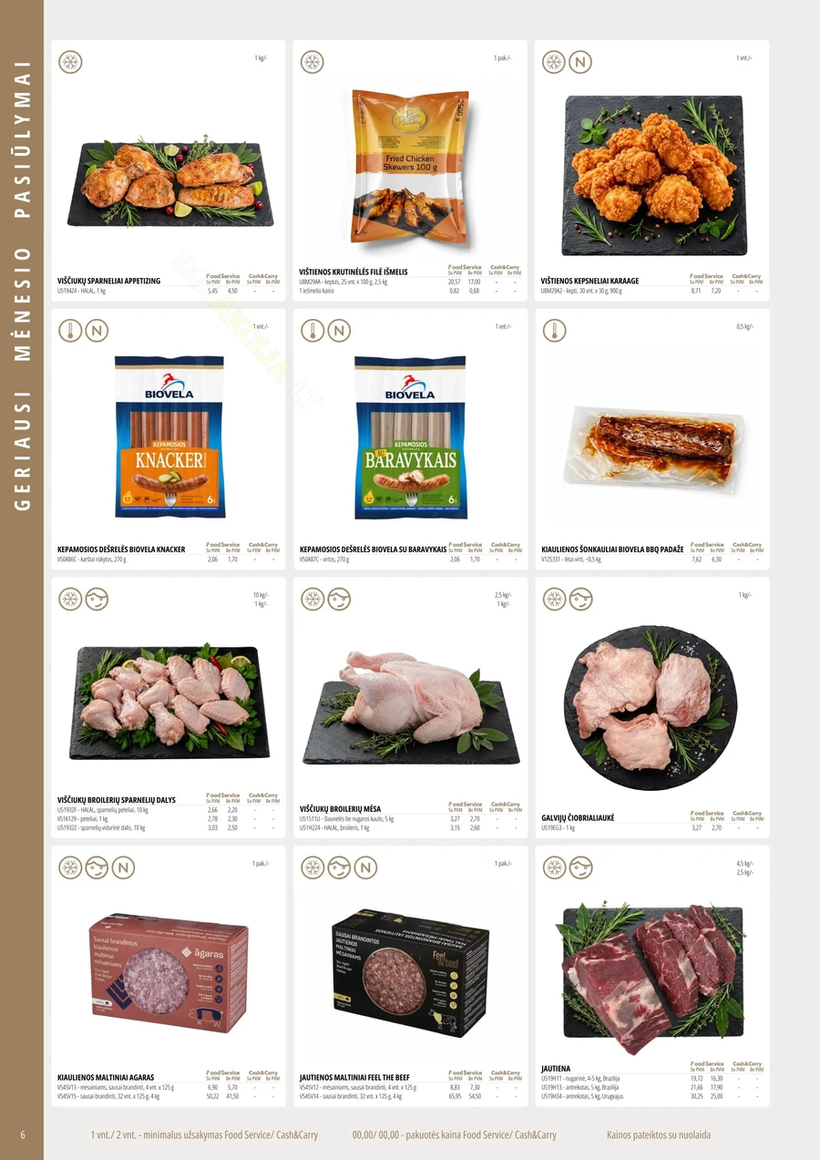 PROMO Food Service akcijų leidinys puslapis 6