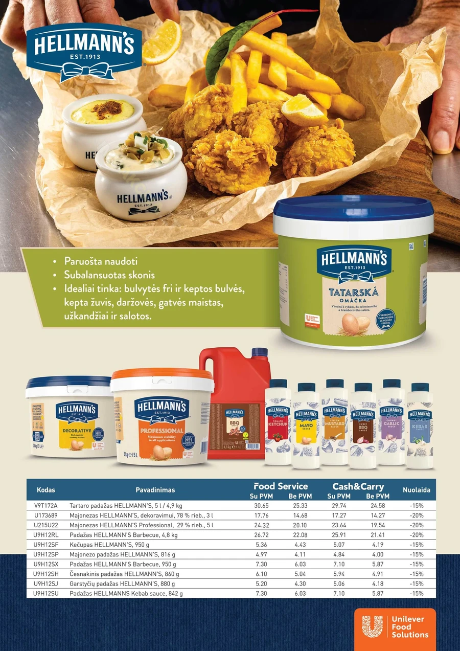PROMO Food Service akcijų leidinys puslapis 7