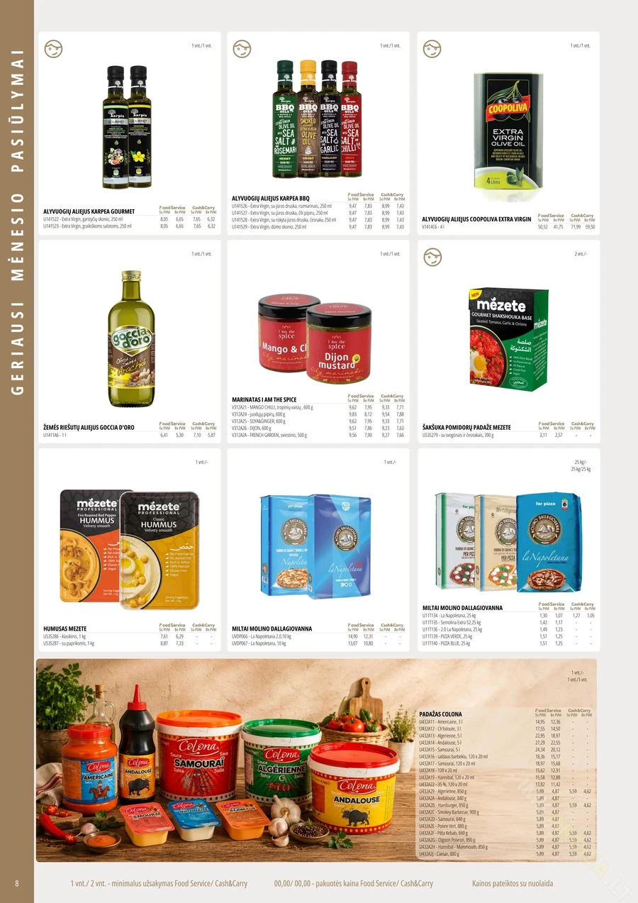 PROMO Food Service akcijų leidinys puslapis 8