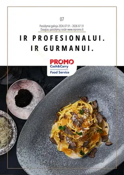 PROMO Food Service akcijų leidinys