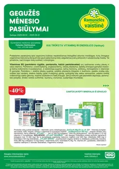 RAMUNĖLĖS VAISTINĖ akcijų leidinys