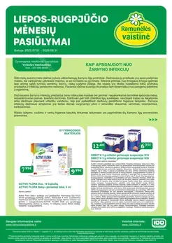 RAMUNĖLĖS VAISTINĖ akcijų leidinys