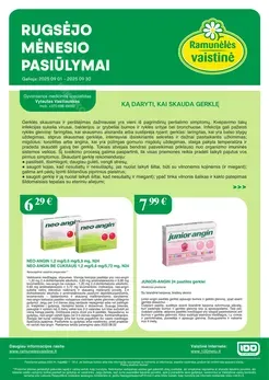 RAMUNĖLĖS VAISTINĖ akcijų leidinys