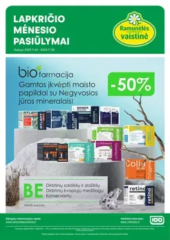 RAMUNĖLĖS VAISTINĖ akcijų leidinys