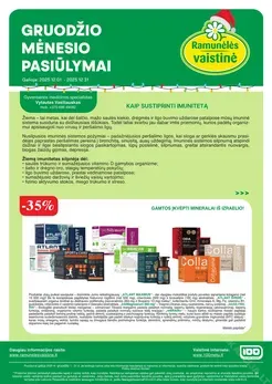 RAMUNĖLĖS VAISTINĖ akcijų leidinys