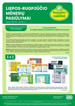 RAMUNĖLĖS VAISTINĖ akcijų leidinys