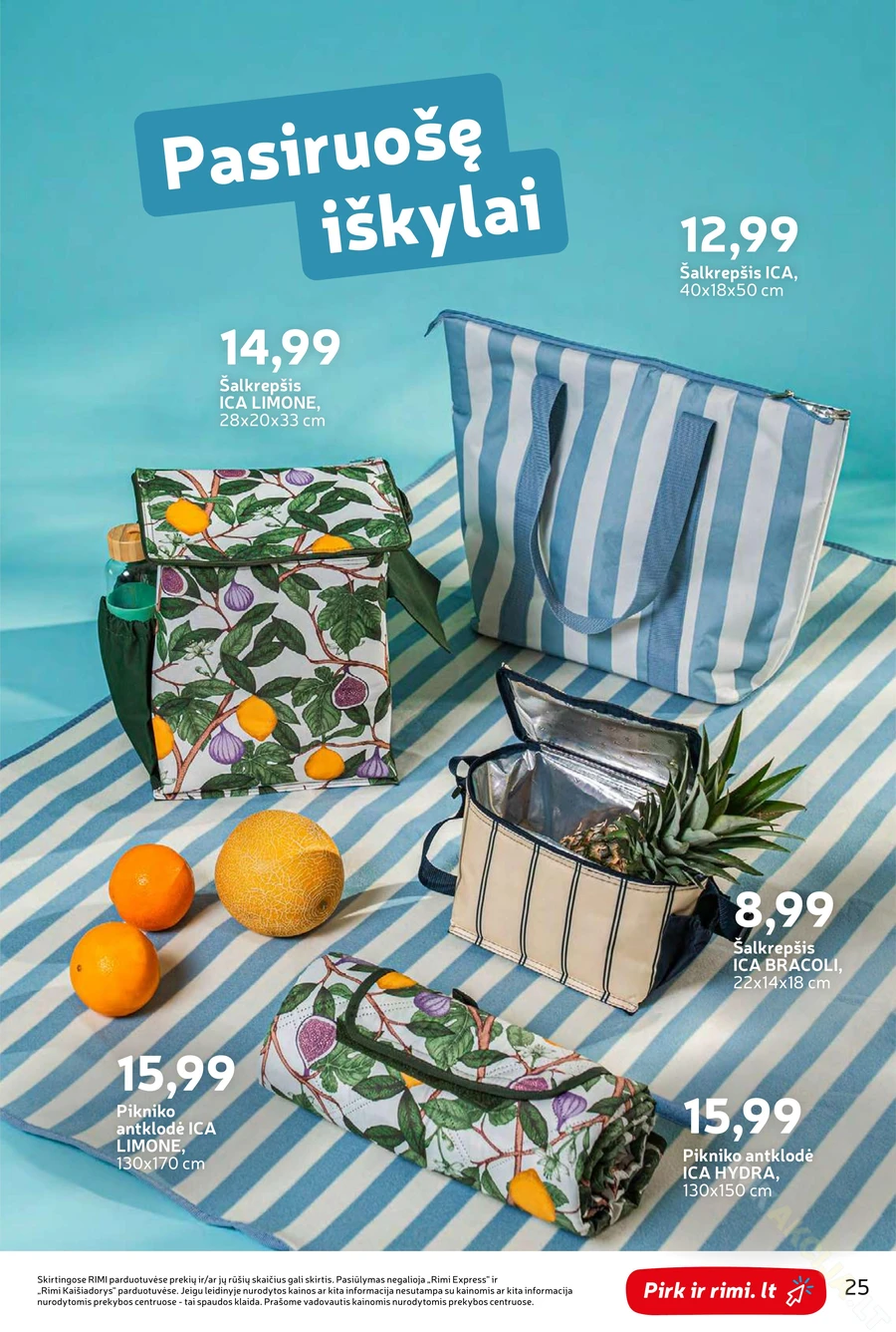 RIMI akcijų leidinys „Vasara kviečia!“ puslapis 25