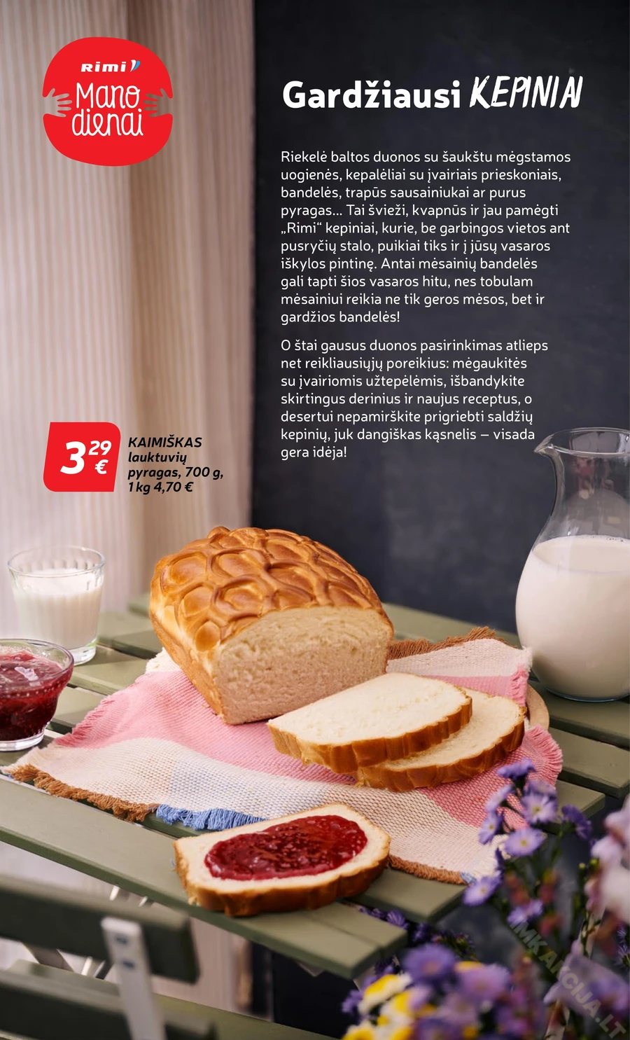 RIMI leidinys „Vasaros asortimentas 2025“ puslapis 16