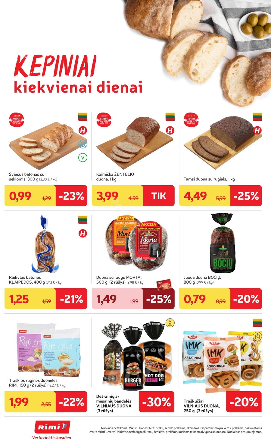 RIMI savaitinis akcijų leidinys Nr. 24 puslapis 14