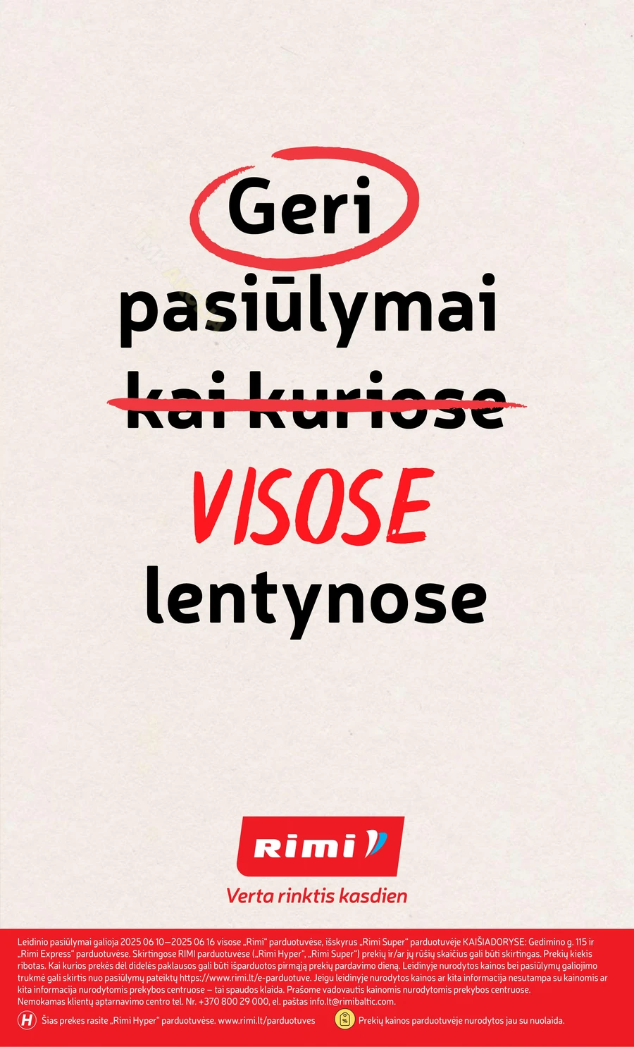 RIMI savaitinis akcijų leidinys Nr. 24 puslapis 37