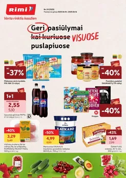 RIMI savaitinis akcijų leidinys Nr. 24