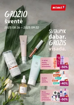RIMI akcijų leidinys „Grožio šventė“