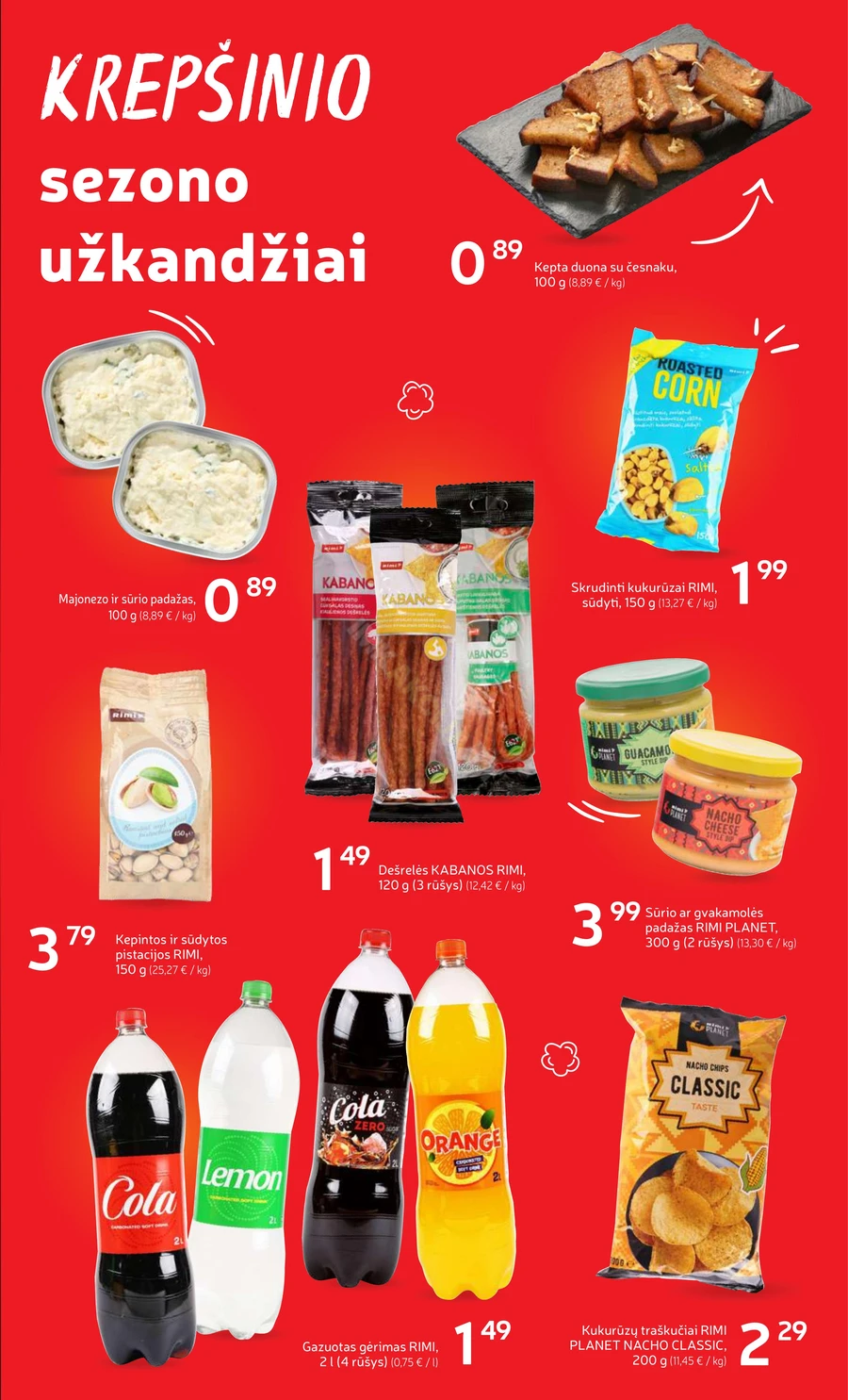 RIMI savaitinis akcijų leidinys Nr. 40 puslapis 25