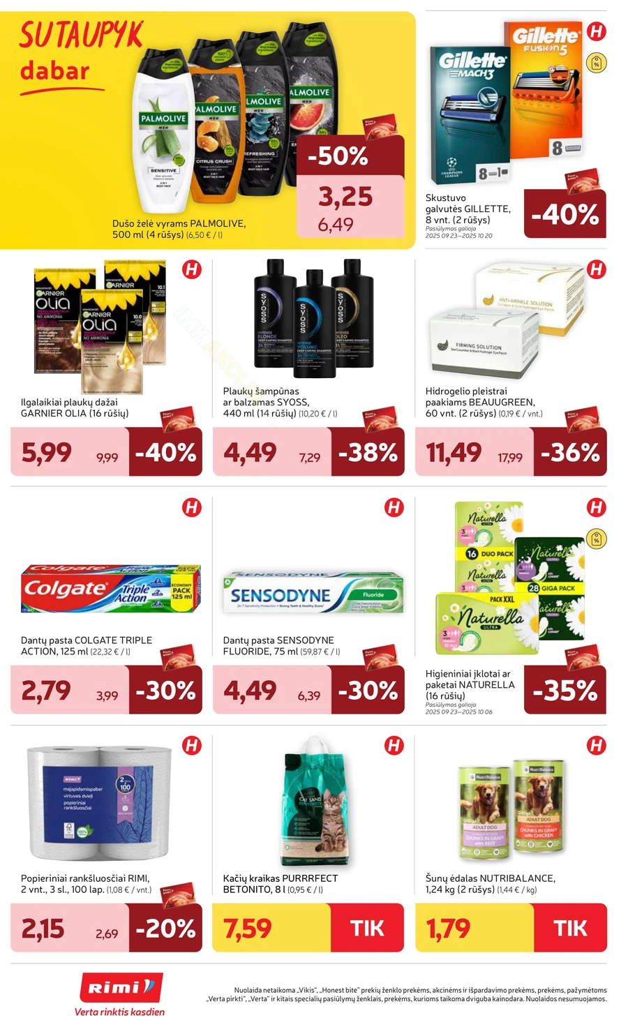 RIMI savaitinis akcijų leidinys Nr. 40 puslapis 26