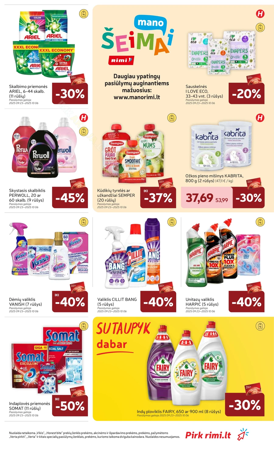 RIMI savaitinis akcijų leidinys Nr. 40 puslapis 27
