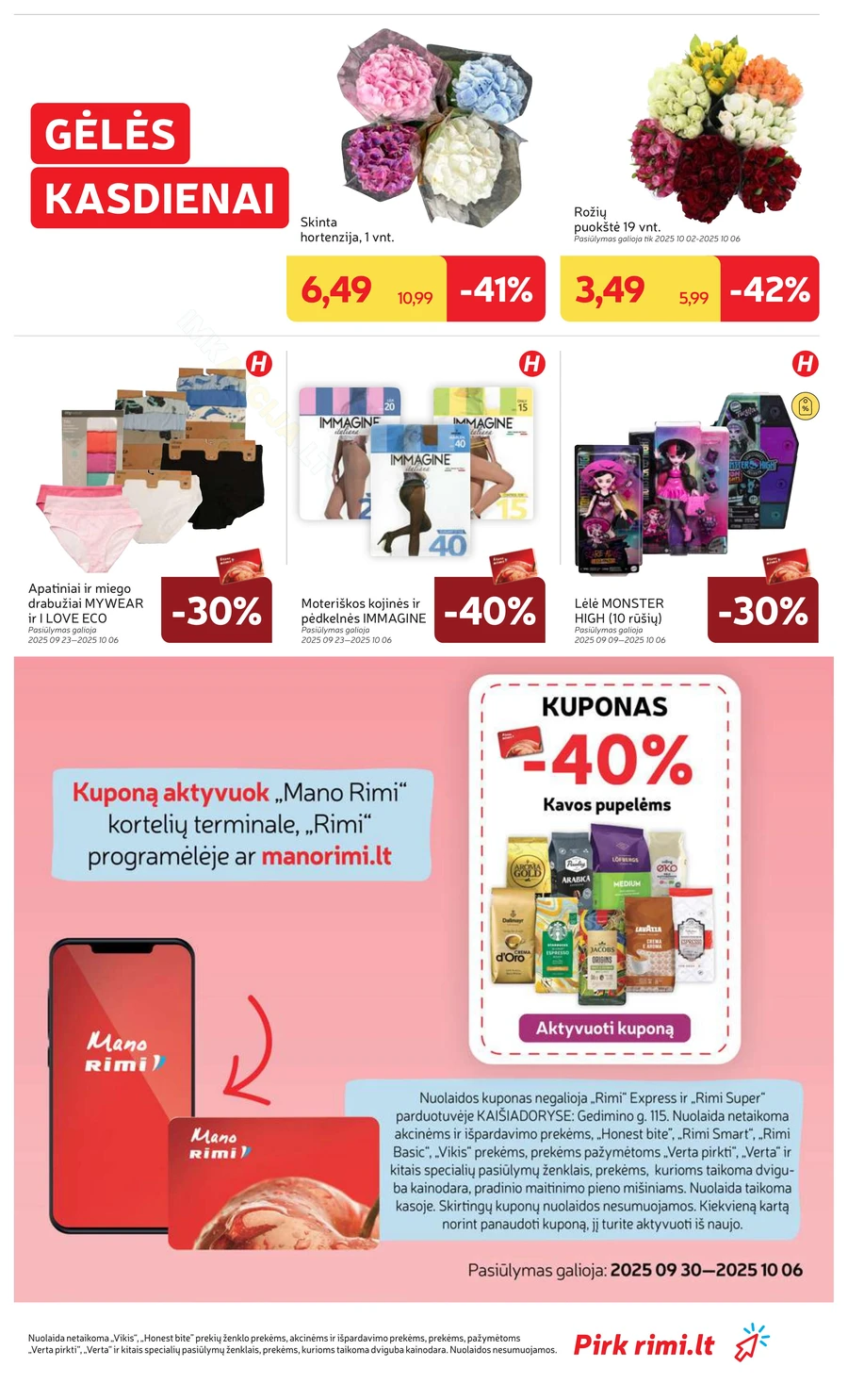 RIMI savaitinis akcijų leidinys Nr. 40 puslapis 29