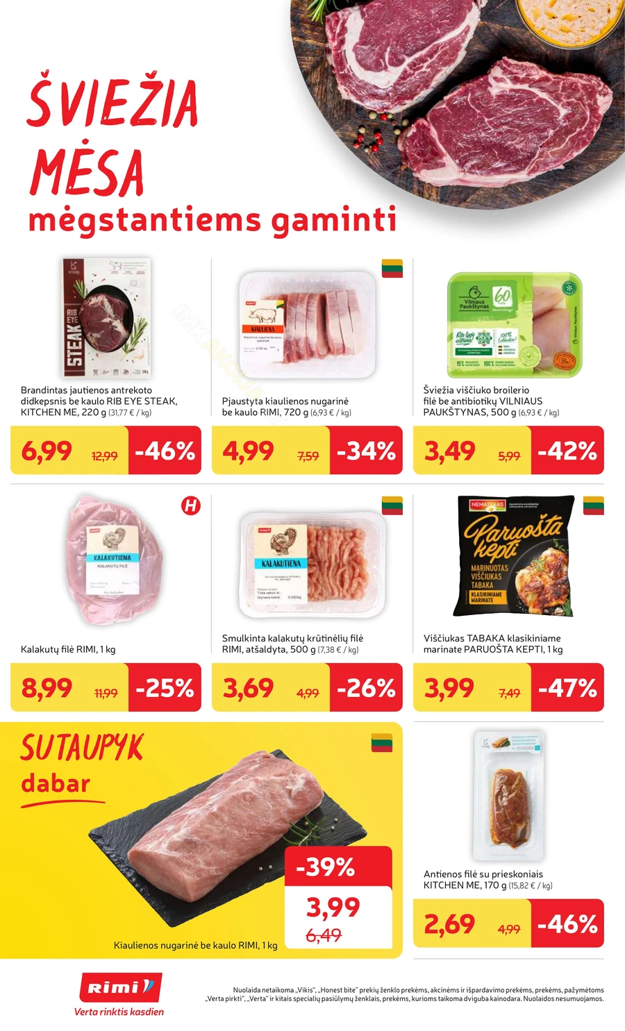 RIMI savaitinis akcijų leidinys Nr. 40 puslapis 4