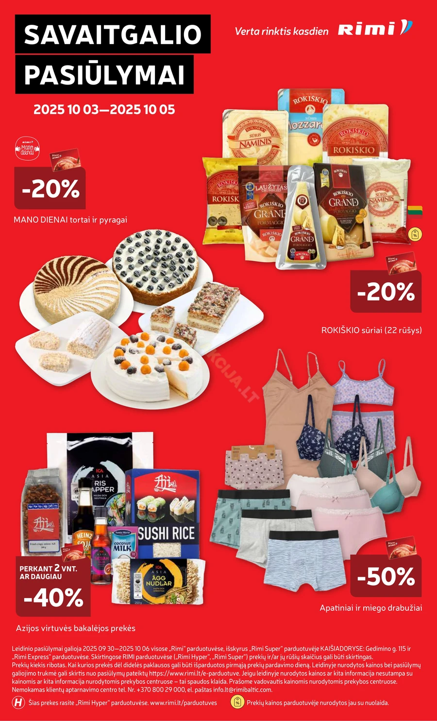 RIMI savaitinis akcijų leidinys Nr. 40 puslapis 32