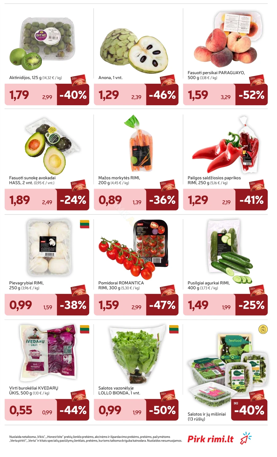 RIMI savaitinis akcijų leidinys Nr. 40 puslapis 7