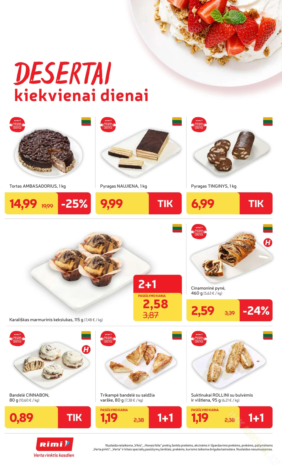 RIMI savaitinis akcijų leidinys Nr. 40 puslapis 8