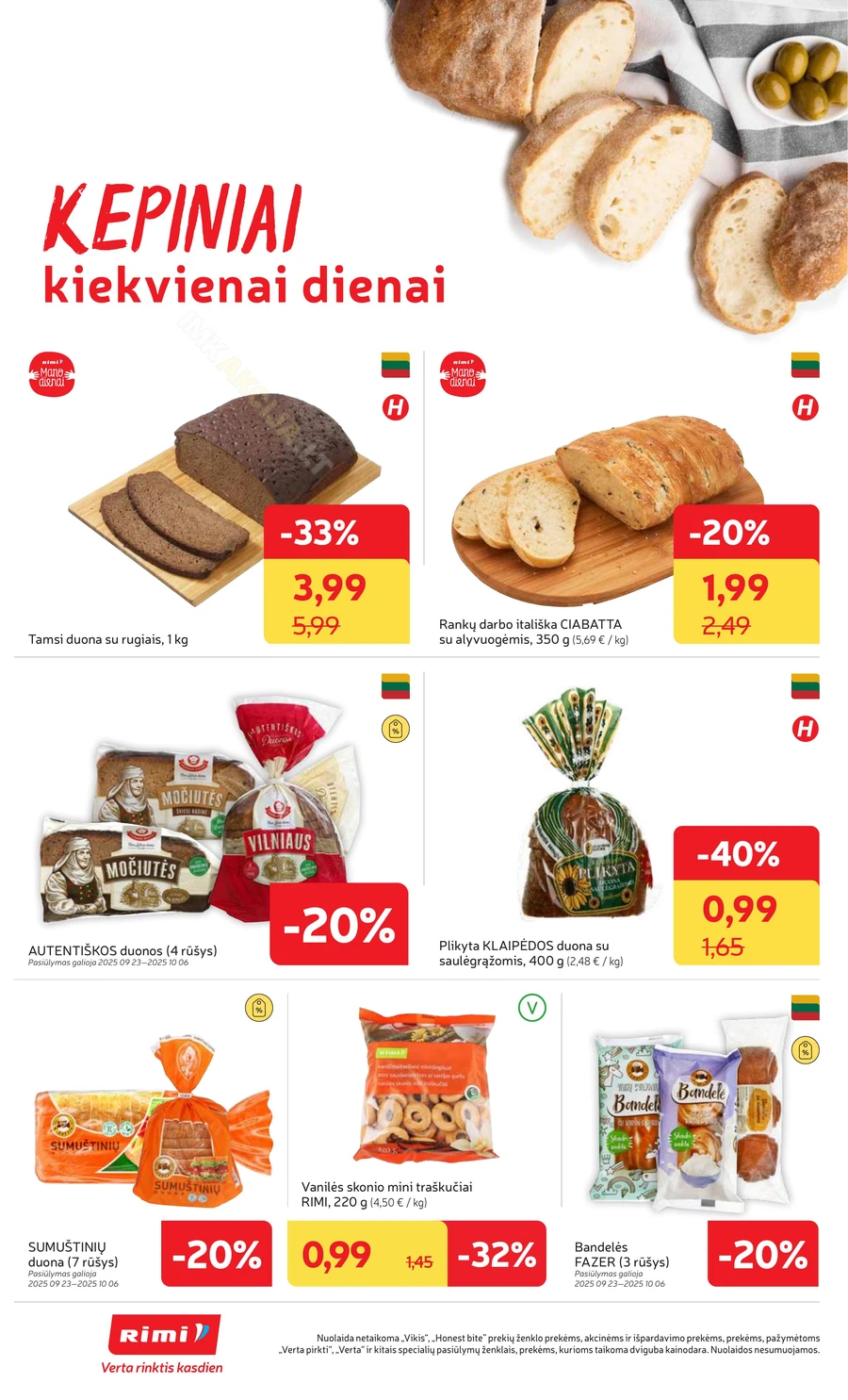 RIMI savaitinis akcijų leidinys Nr. 40 puslapis 10