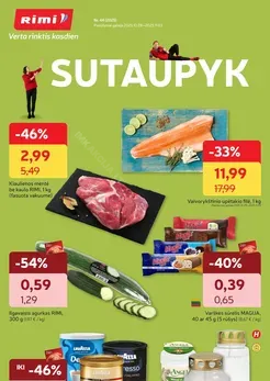 RIMI savaitinis akcijų leidinys Nr. 44