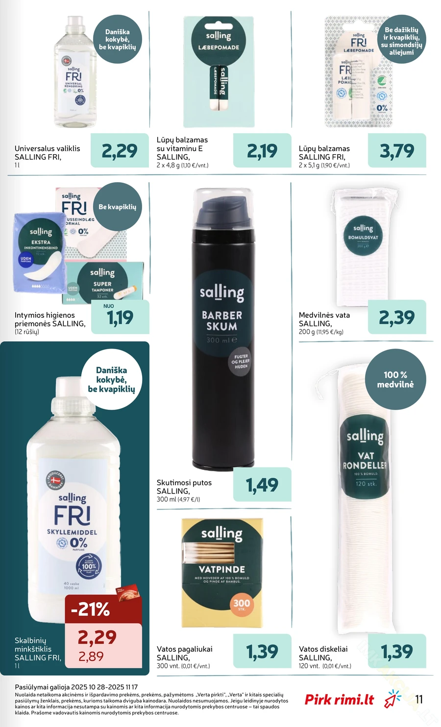 RIMI Salling prekių katalogas puslapis 11