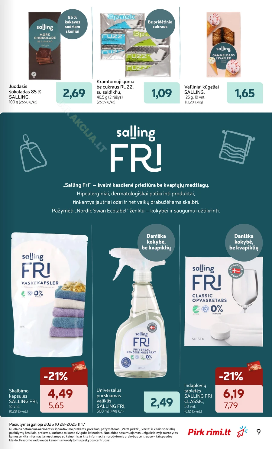 RIMI Salling prekių katalogas puslapis 9