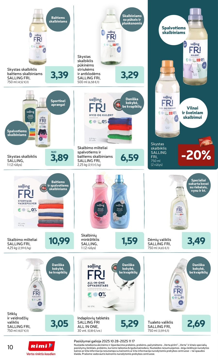 RIMI Salling prekių katalogas puslapis 10