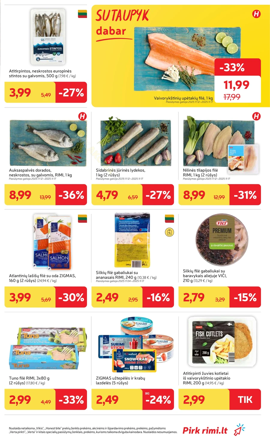 RIMI savaitinis akcijų leidinys Nr. 46 puslapis 11