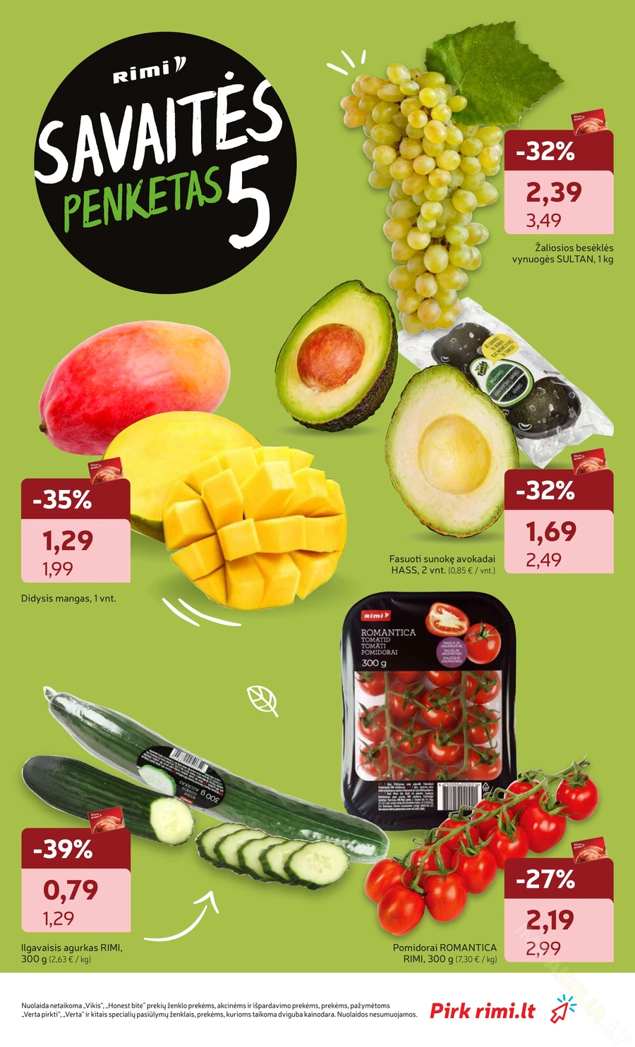 RIMI savaitinis akcijų leidinys Nr. 46 puslapis 13