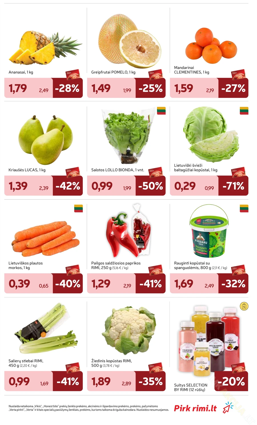 RIMI savaitinis akcijų leidinys Nr. 46 puslapis 15