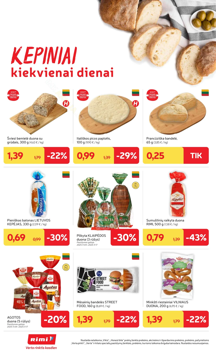 RIMI savaitinis akcijų leidinys Nr. 46 puslapis 18