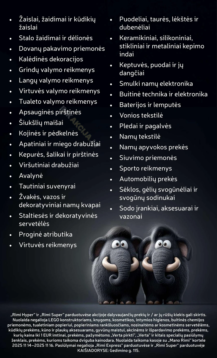 RIMI savaitinis akcijų leidinys Nr. 46 puslapis 3