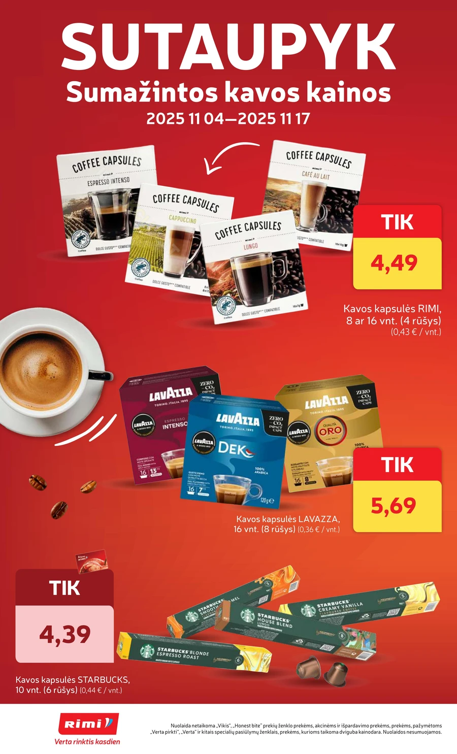 RIMI savaitinis akcijų leidinys Nr. 46 puslapis 28