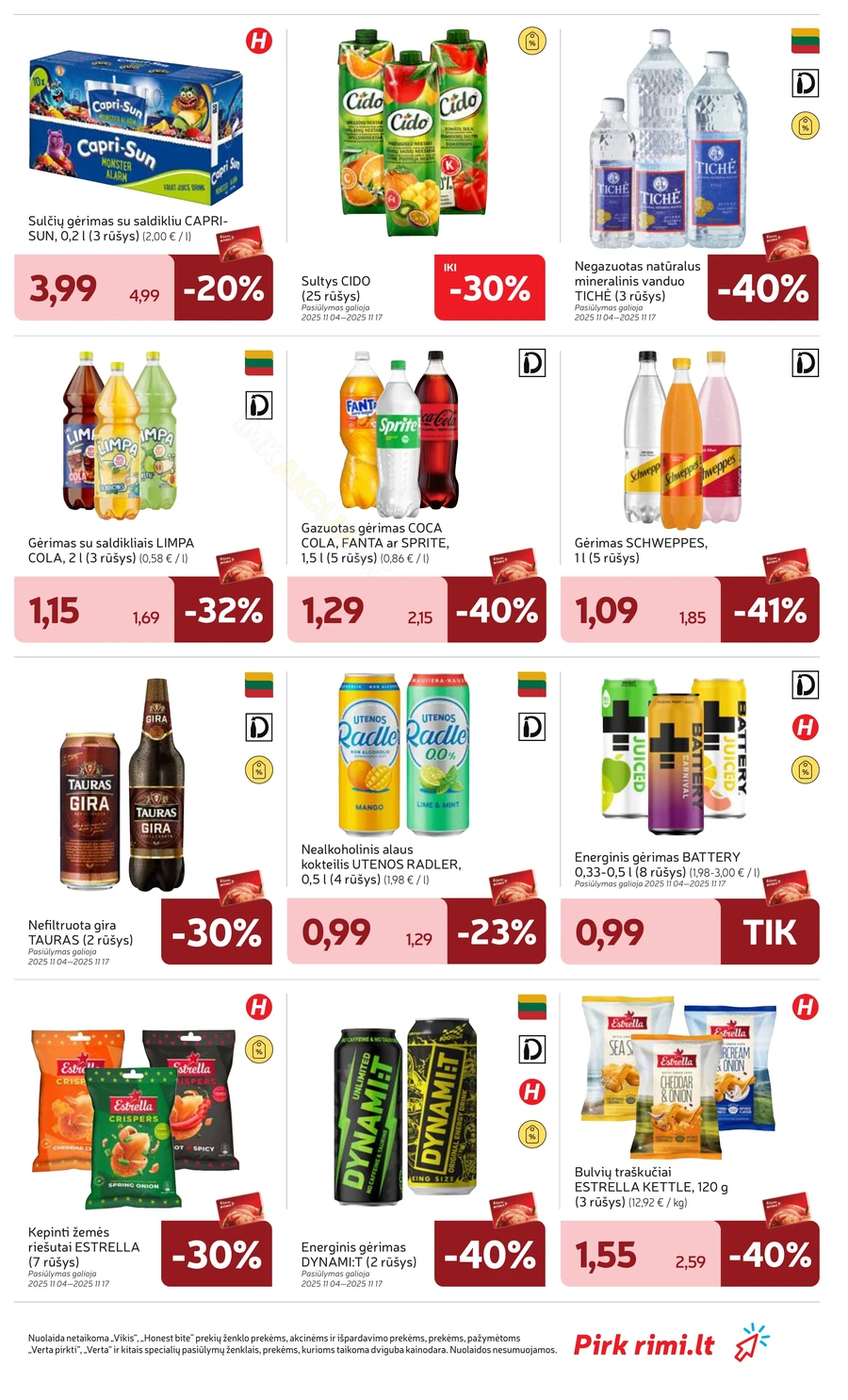 RIMI savaitinis akcijų leidinys Nr. 46 puslapis 33