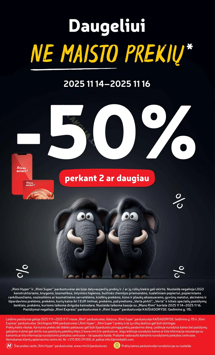 RIMI savaitinis akcijų leidinys Nr. 46 puslapis 40