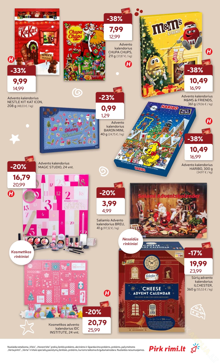 RIMI savaitinis akcijų leidinys Nr. 46 puslapis 9