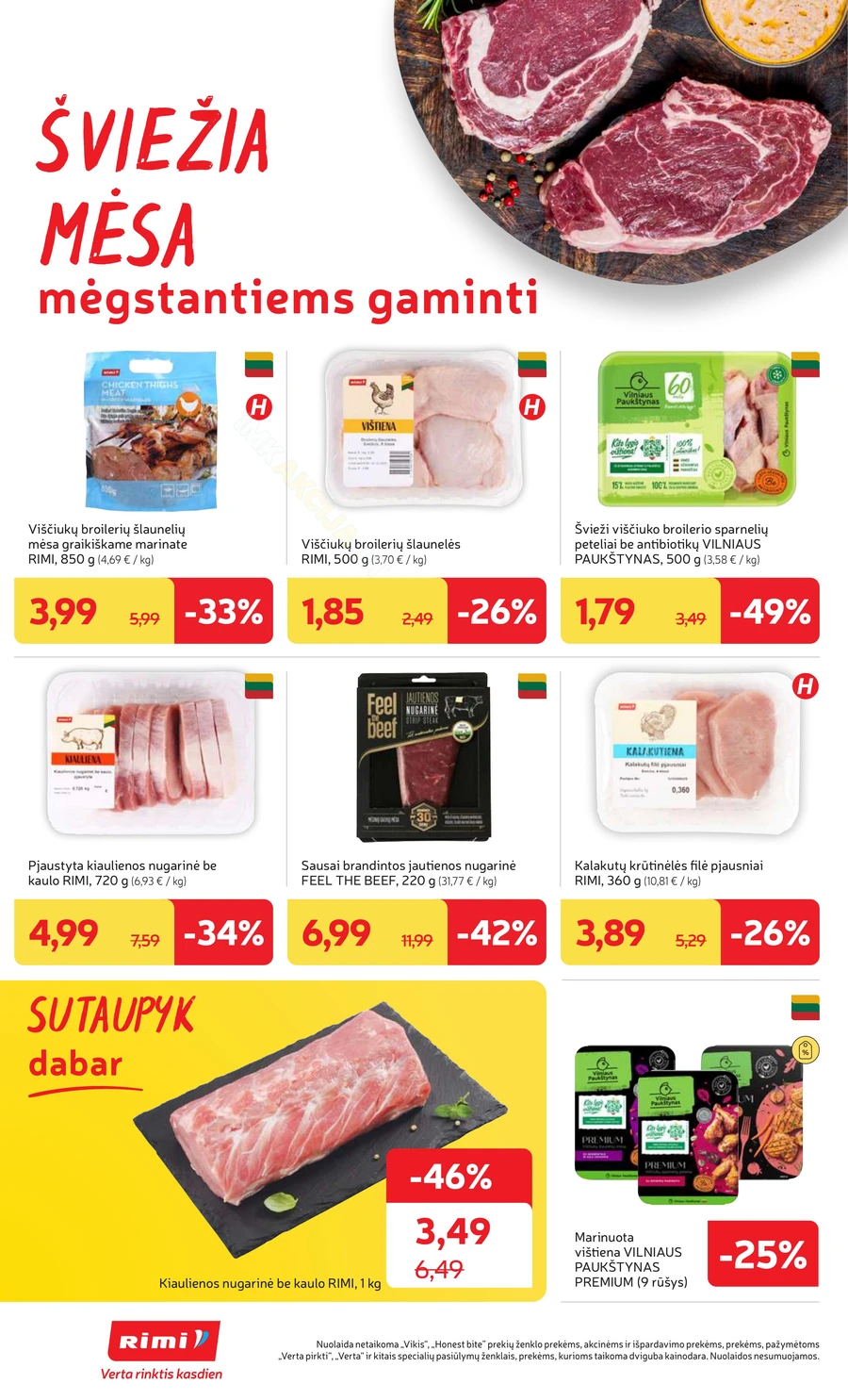 RIMI savaitinis akcijų leidinys Nr. 46 puslapis 10