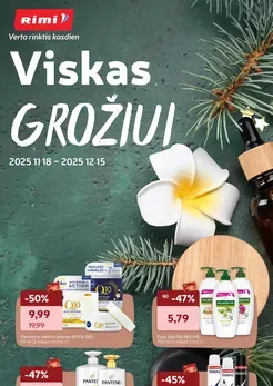 RIMI akcijų leidinys „Viskas grožiui“