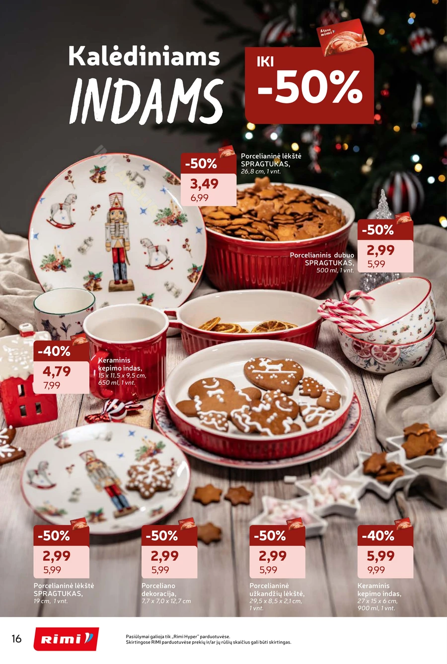 RIMI šventinis ne maisto prekių leidinys puslapis 16