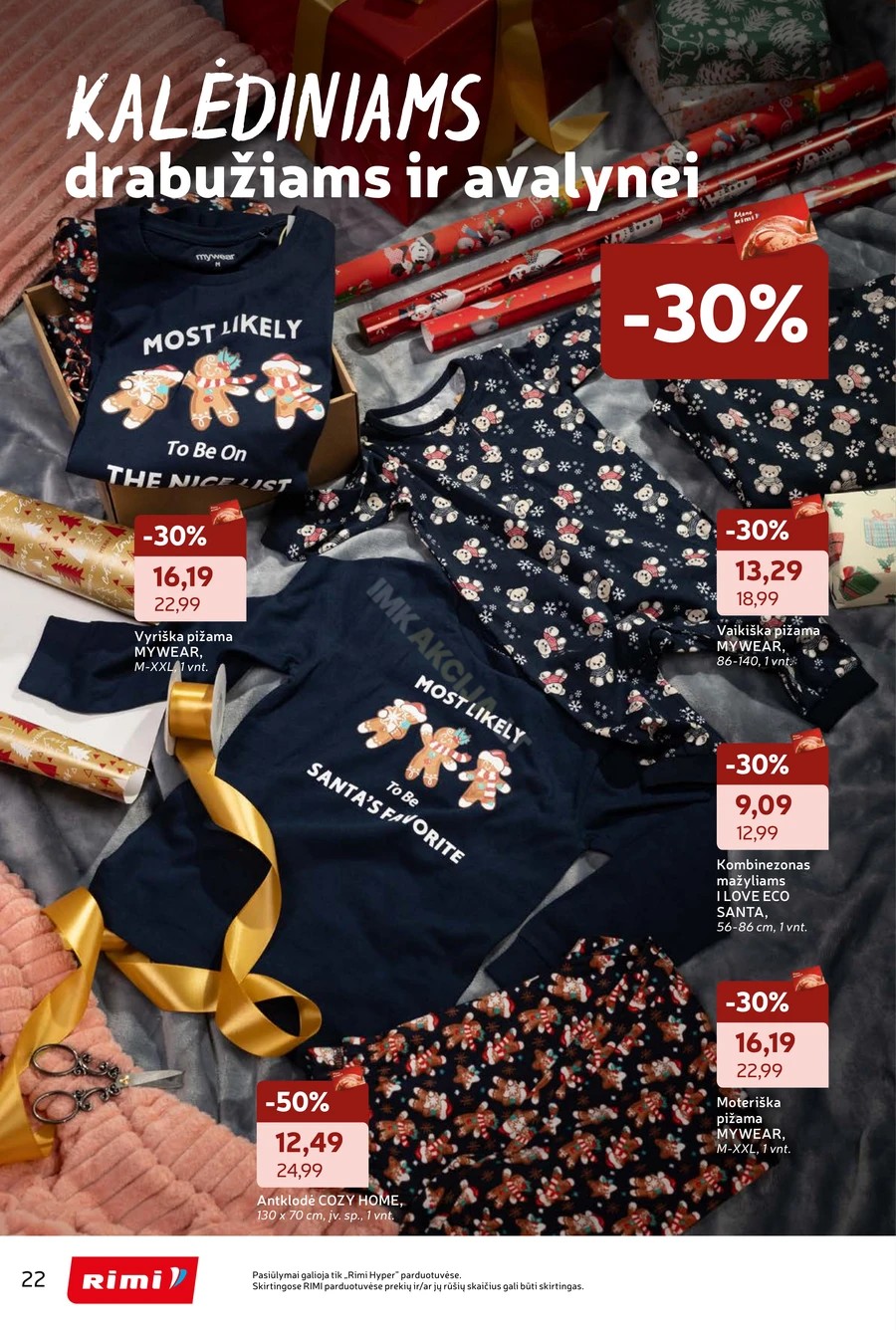 RIMI šventinis ne maisto prekių leidinys puslapis 22