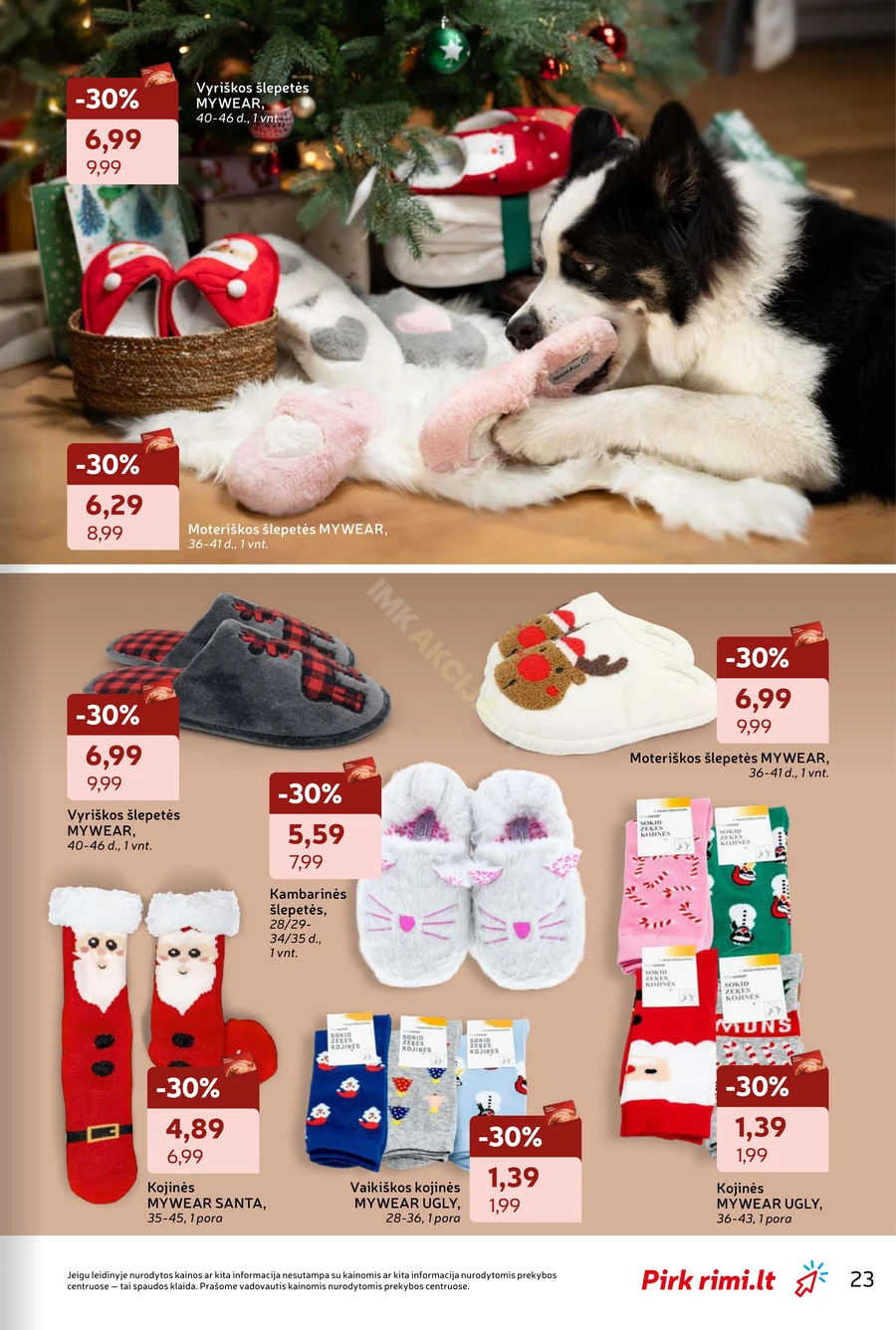 RIMI šventinis ne maisto prekių leidinys puslapis 23
