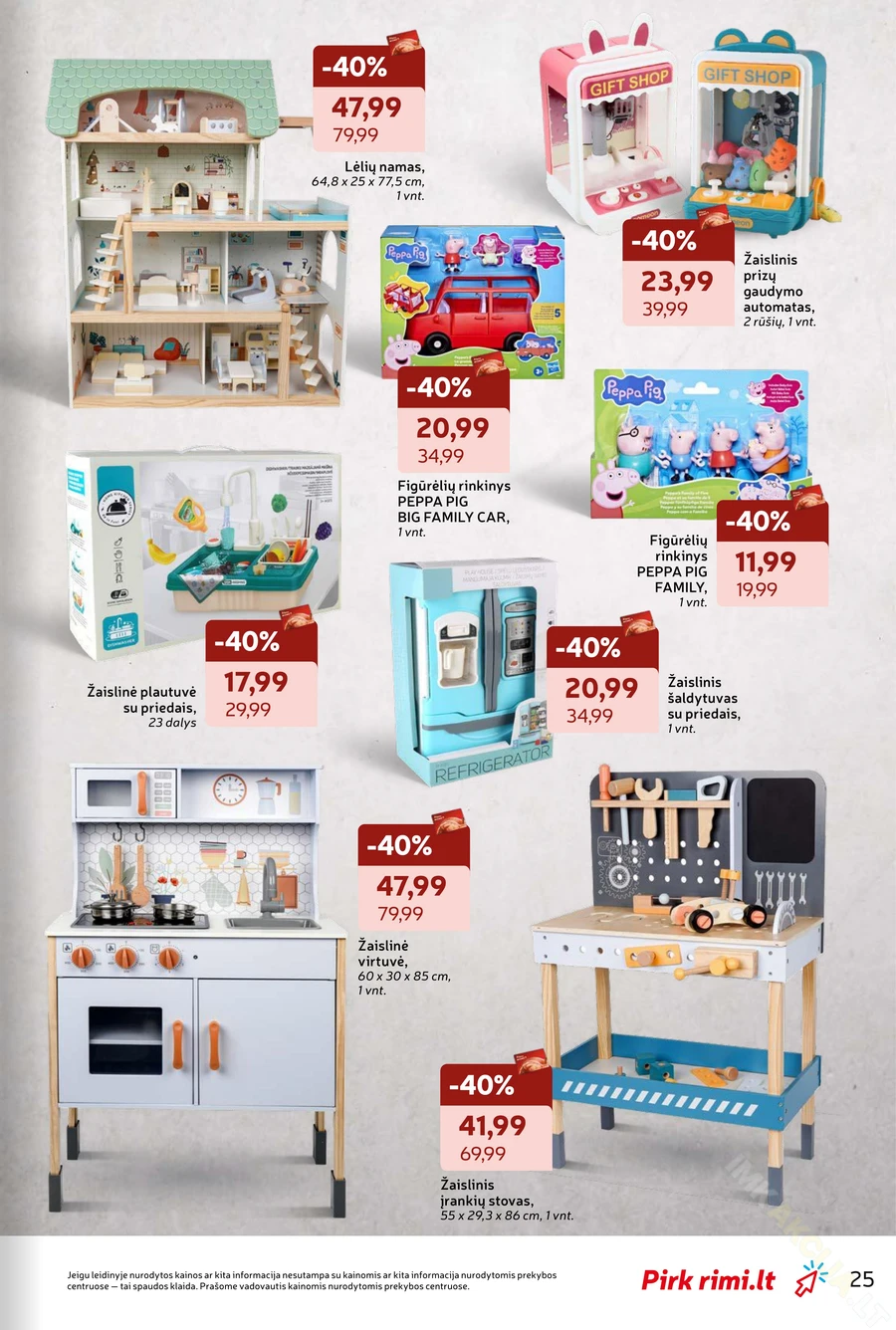 RIMI šventinis ne maisto prekių leidinys puslapis 25