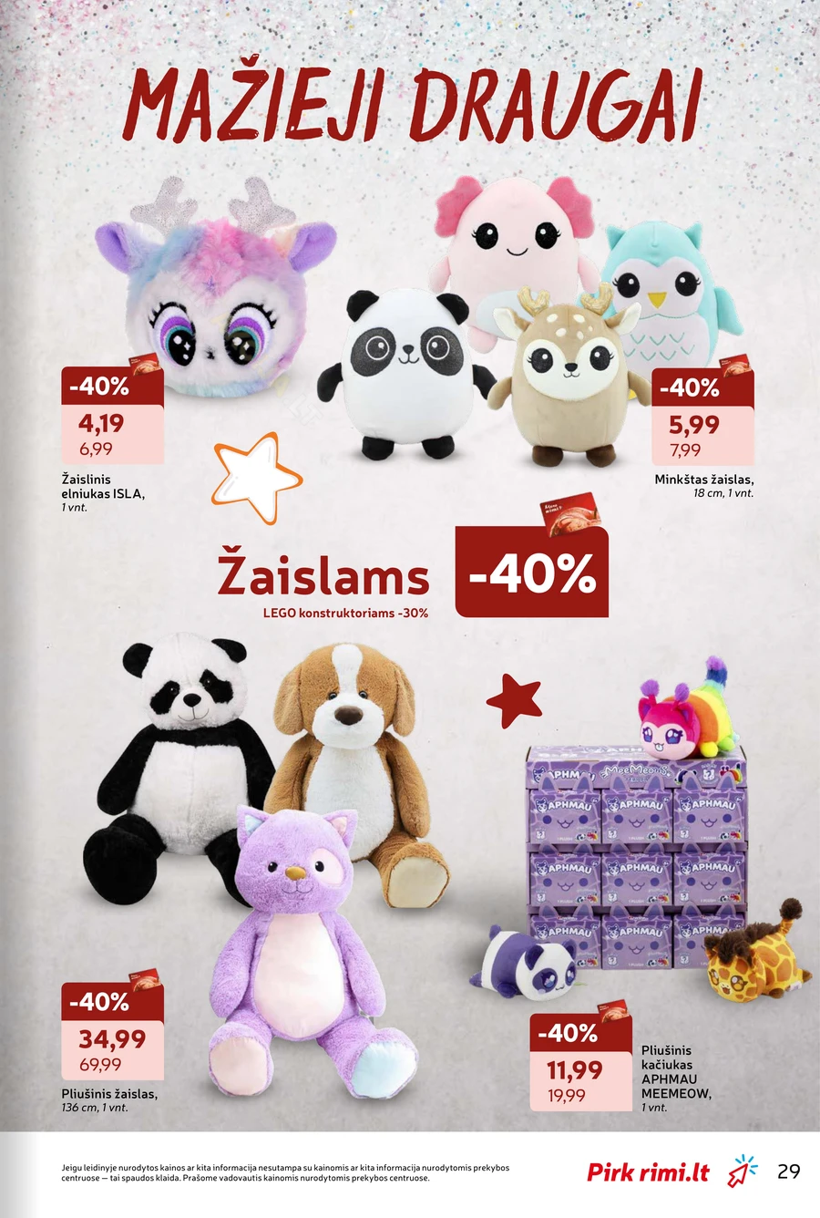 RIMI šventinis ne maisto prekių leidinys puslapis 29