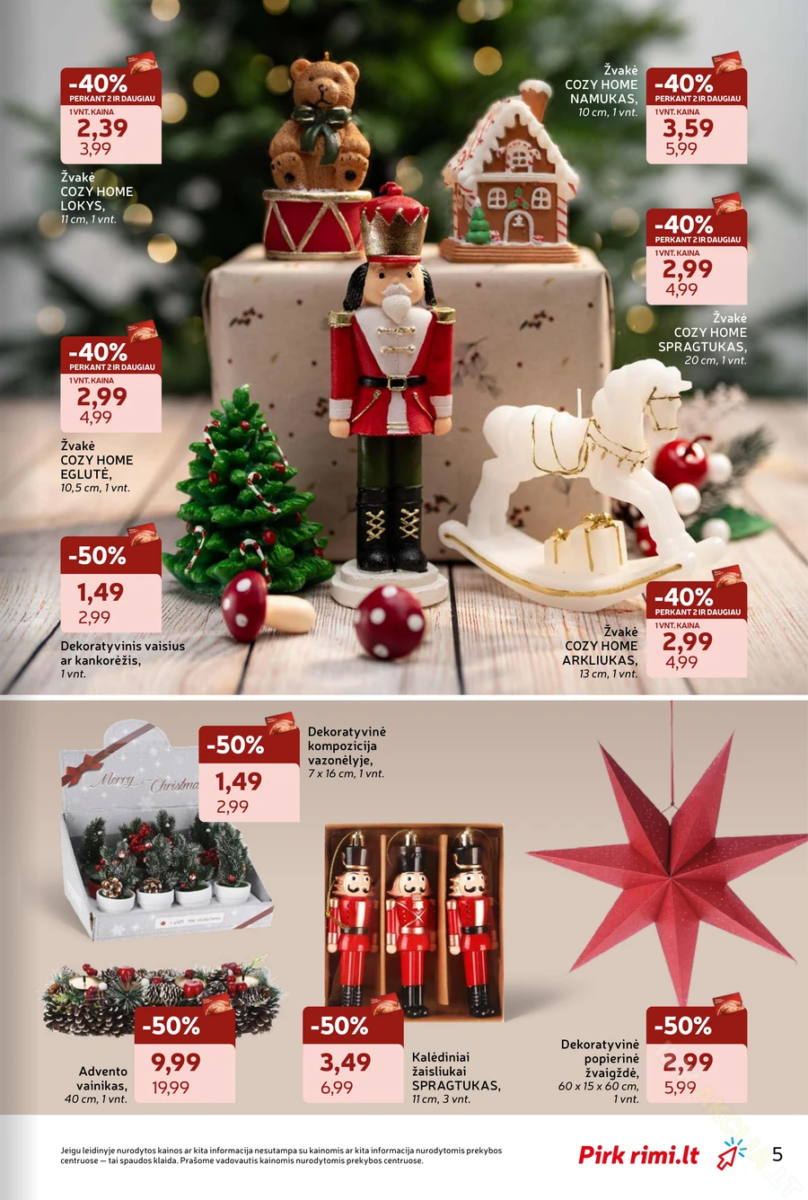 RIMI šventinis ne maisto prekių leidinys puslapis 5