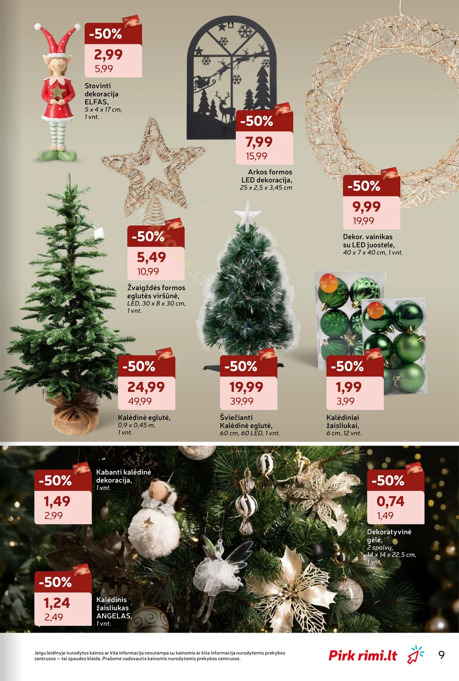 RIMI šventinis ne maisto prekių leidinys puslapis 9